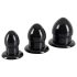 You2Toys - Udvidende Plug Sæt - anal plug sæt - 3 stk (sort)