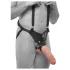 King Cock - hollow strap-on dildo med sele - 28 cm