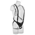 King Cock - hollow strap-on dildo med sele - 28 cm