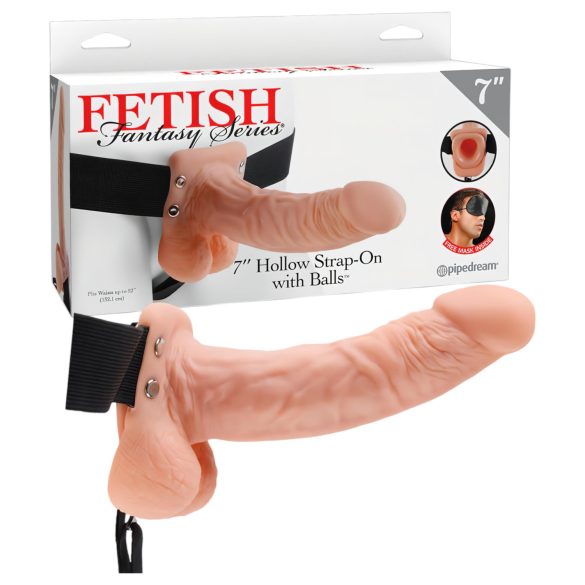 Fetish Strap-on 7 - påspændingsdildo (naturlig)