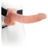 Fetish Strap-on 9 - naturfarvet påspændingsdildo