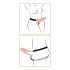 Fetish Strap-on 9 - naturfarvet påspændingsdildo