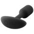 b-vibe Snug Plug 1 - Sort anal plug med vægt (55g)