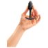 b-vibe Snug Plug 1 - Sort anal plug med vægt (55g)