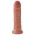 King Cock 8 Dildo (20 cm) - Mørk Natur