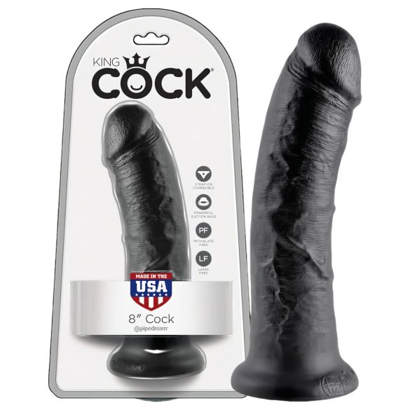 King Cock 8 dildo (20 cm) - sort