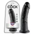 King Cock 8 dildo (20 cm, sort)