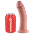 King Cock 8 Dildo (20 cm) - natur
