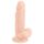 Naturtro dildo med sugekop - lille, hudfarve