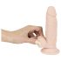 Naturtro dildo med sugekop - lille, hudfarve