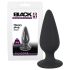 Black Velvet Heavy - 40g anal plug (sort)