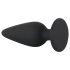 Black Velvet Heavy - 40g anal plug (sort)