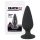 Sort Velvet Tung - 75g Anal Plug (sort)