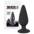 Sort Velvet Tung - 75g Anal Plug (sort)