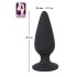Sort Velvet Tung - 75g Anal Plug (sort)