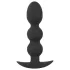 Black Velvets Heavy - kugleformet anal plug på 145 g (sort)