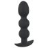 Sort Velours Tung - 145g kugleanalplug (sort)