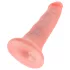 King Cock - dildo - realistisk - 13 cm - natur