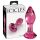 Icicles No. 79 - kegleformet glas anal plug (pink)