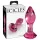 Icicles No. 79 - analplug i glas - konisk - pink