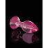 Icicles No. 79 - kegleformet glas anal plug (pink)