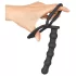 Black Velvets - penisring med analdildo - sort