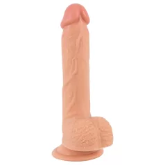   realistixxx - realistisk dildo med sugekop (22 cm, hudfarvet)