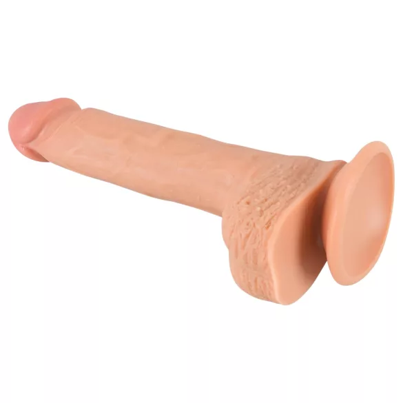 realistixxx - realistisk dildo med sugekop (22 cm, hudfarvet)