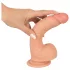 realistixxx - realistisk dildo med sugekop (22 cm, hudfarvet)