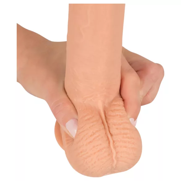 realistixxx - realistisk dildo med sugekop (22 cm, hudfarvet)