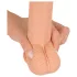 realistixxx - realistisk dildo med sugekop (22 cm, hudfarvet)