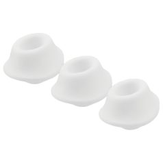 Womanizer Premium M - ekstra sugehoveder sæt - hvid (3 stk)