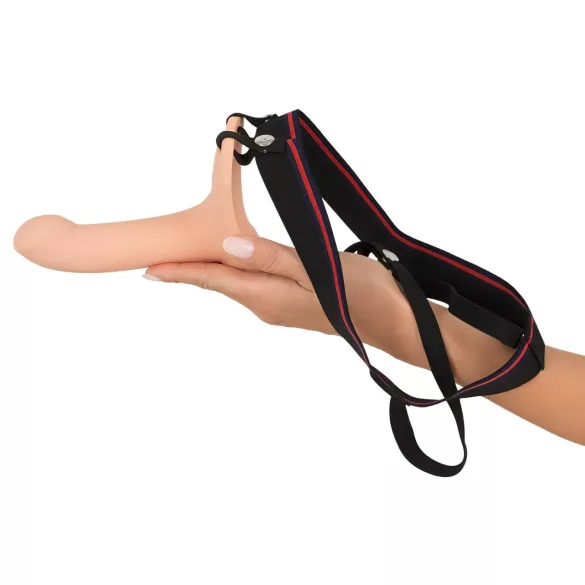 You2Toys - strap-on med hul dildo - natur