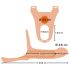 You2Toys - Strap-on M - påsættelig, hul dildo - natur
