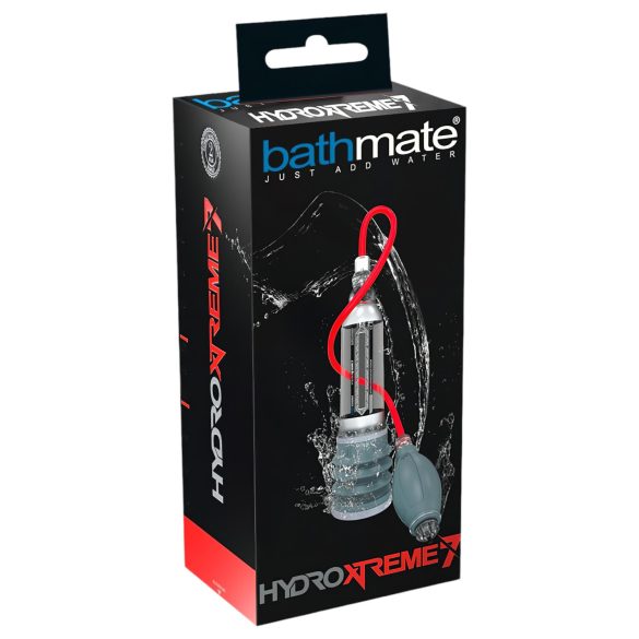 Bathmate Xtreme Hydromax 7 - Transparent Hydropumpe Sæt