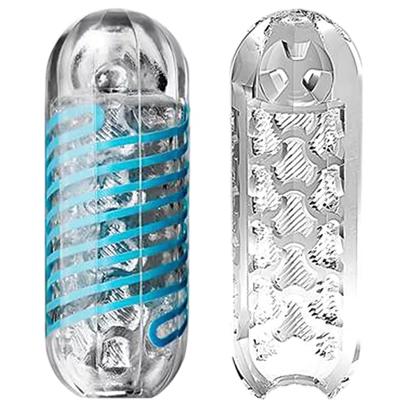 TENGA - masturbator - roterende - gennemsigtig
