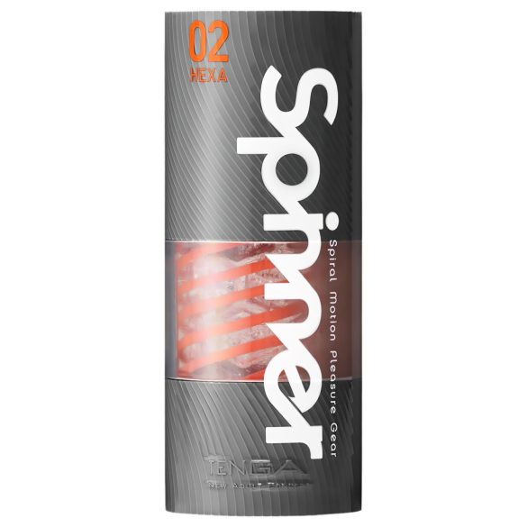 TENGA Spinner Hexa - Onaniprodukt (gennemsigtig)
