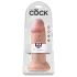 King Cock - dildo 25 cm - natur