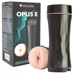 mystim - elektro kunstskede - natur/sort