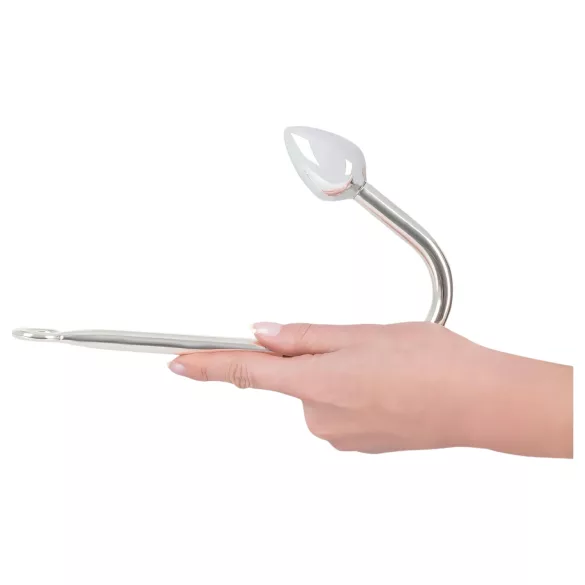 You2Toys - anal krog - aluminium 179g - sølv