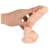 Silexd 7 - dildo med sugekop - realistisk - 17,5cm - naturfarve