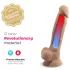 Silexd 7 - dildo med sugekop - realistisk - 17,5cm - naturfarve