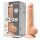 Silexd 9,5 - Sugekop Dildo 24cm (naturlig)