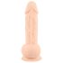 Silexd 9,5 - Sugekop Dildo 24cm (naturlig)