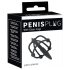 Penisplug - silikon glansbur i sort
