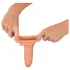 Realistixxx - penisforlænger med ring - 19cm - natur