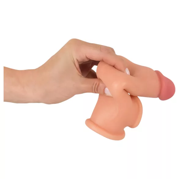 Realistixxx - penisforlænger med ring - 19cm - natur