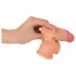 Realistixxx - penisforlænger med ring - 19cm - natur