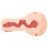 mystim OPUS Mica - Livagtig masturbator i natur-sort design