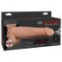 Fetish Strap-On 9 - Hul Strap-On Dildo med Sprøjtefunktion (Natur)